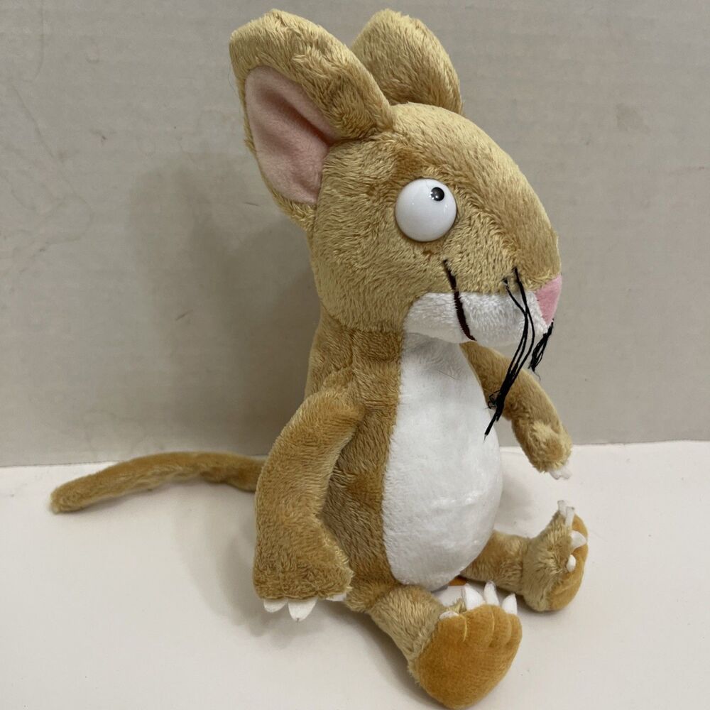 The Gruffalo Bean Bag Plush Mouse 9" Donaldson Scheffler Aurora 2011  Story Book